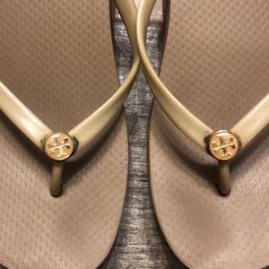 Tory Burch Raised Flip Flops
